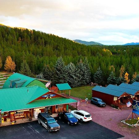 Sky Eco - Glacier General Store And Cabins Coram Exterior foto