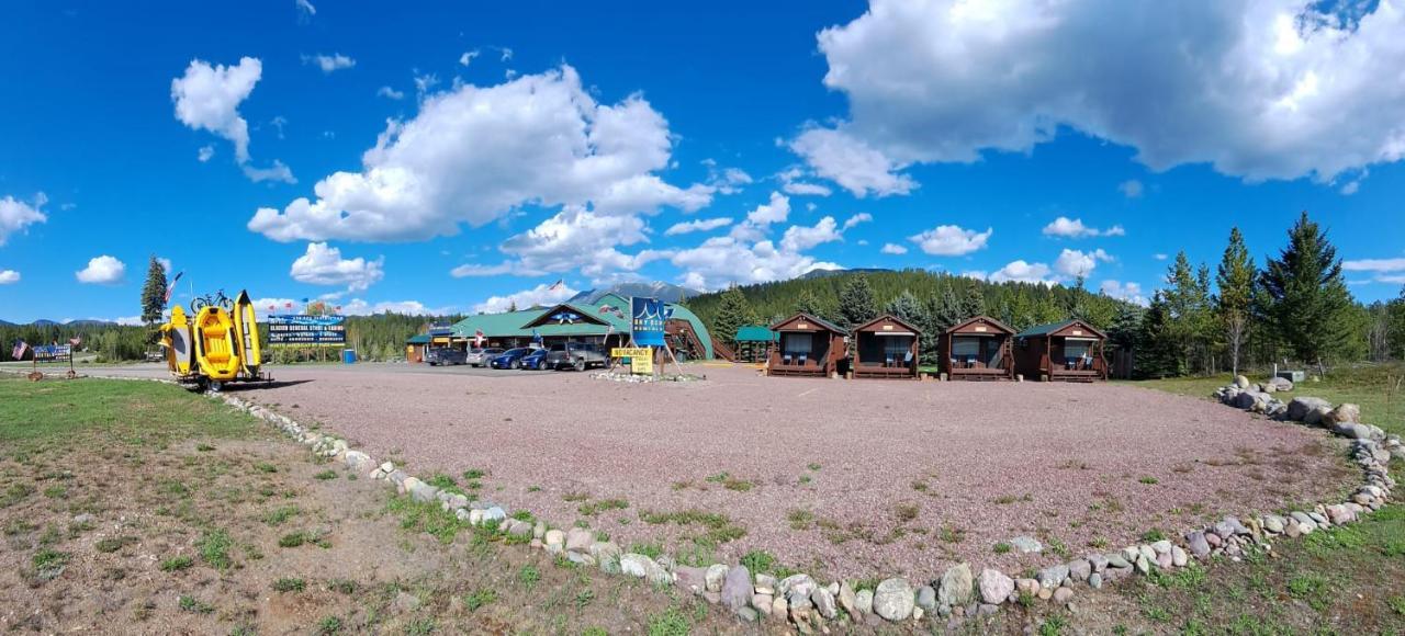 Sky Eco - Glacier General Store And Cabins Coram Exterior foto